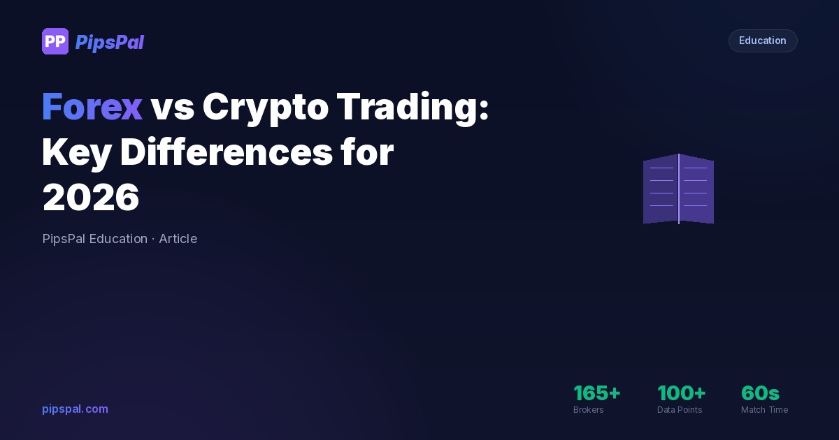Forex vs Crypto Trading: Key Differences for 2026